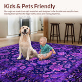 Vibrant Vintage Paisley Aesthetic(Purple)