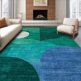 Whimsical Earth Tones Circular Motif(Green)