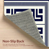 Rustic Neutral Trellis Composition(Blue)