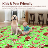 Fresh Spring Garden Entrance Mat(Green)