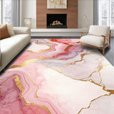 Trendy Abstract Pink Gold Vortex(Pink)