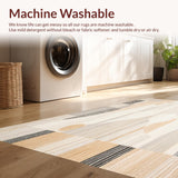 Earthy Round Jute Featuring Layered Chevron and Spiral Boho(Beige)