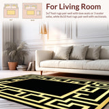 Sophisticated Modern Greek Key Motif(Gold)