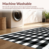 Warm Inviting Rustic Check Design(Black)