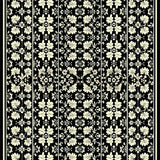 Trendy Cream Tiled Aesthetic(Black)