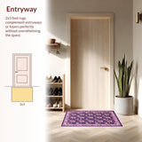 Playful Shag Petal Design(Purple)