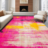 Artistic Distressed Symmetrical Design(Pink)
