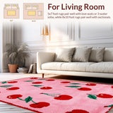 Vibrant Cheerful Nature Print(Pink)
