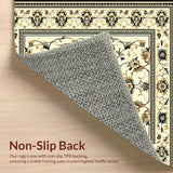 Classic Floral Area(Beige)