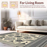 Minimalist Ogee Design Layout(Beige)