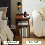 ODIKA Tokyo S Minimalist 3 Tier End Table - ODIKA