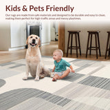 Artful Cream and White Contrast(Beige)