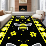 Delightful Springtime Blossom Motif(Black)