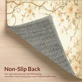 Beige Floral Entry Ultra Indoor Small(Beige)