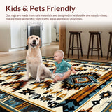 Elegant Vintage Aztec Textile Design(Beige)