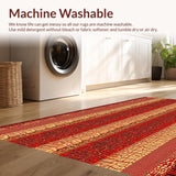 Chic Contemporary Crocodile Motif(Red)