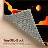 Unique Abstract Flame Inspired Motif(Red)