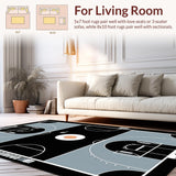 Fresh Urban Basketball Court Visual(Black)