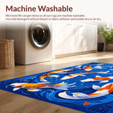 Lively Blue Cartoon Sea World(Blue)