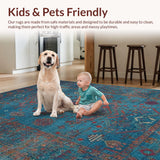 Elegant Textured Rustic Aesthetic(Blue)