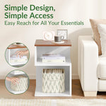 ODIKA Tokyo S Minimalist 3 Tier End Table - ODIKA