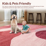 Mauve Harmony Modern with Dreamy Blush Gradient and Rose Motifs(Red)