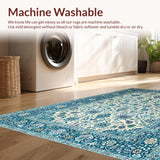 Chic Toned Medallion Aesthetic(Blue)