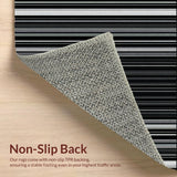 Stylish Geometric Patterned Entryway Accent(Black)