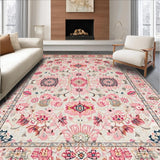 Vibrant Pastel Geometric Harmony(Ivory)