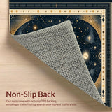 Vintage Crescent Solar Design(Black)