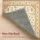 Artisan Taupe & Beige Accent Elegant Ornamental Floor(Beige)