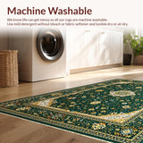 Elegant Floral Mihrab Aesthetic(Green)