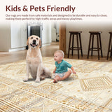Geometric Earth Tones Elegance(Beige)