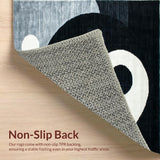 Modern Yin Yang Patterned Delight(Black)