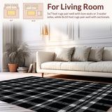 Modern Classic Checkerboard Style(Black)