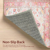 Delicate Pink Geometric Motif(Pink)