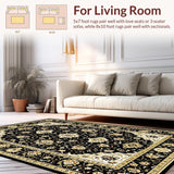 Artful Black and Cream Trellis(Black)