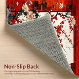 Minimalist Tone Floral(Red)