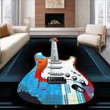 Stylish Guitarist Tribute Design(Blue)