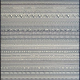 Modern Gray Lattice Visual(Black)