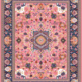 Eclectic Colorful Centerpiece Motif(Pink)