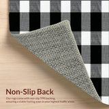 Modern Farmhouse Plaid Accent(Black)
