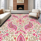 Abstract Modern Entryway Area(Beige)