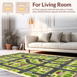 Playful Child Friendly Roadway Theme(Green)