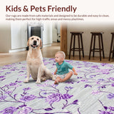 Artful Light Grey Botanical Print(Gray)