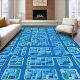 Interactive Cityscape Playful Design(Blue)