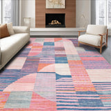 Colorful Modern Textured Motif(Pink)