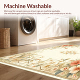 Stylish Beige Floral(Beige)
