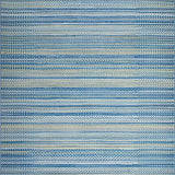 Modern Striped Patterned Visual(Blue)