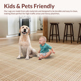 Artful Distressed Trellis Style(Beige)